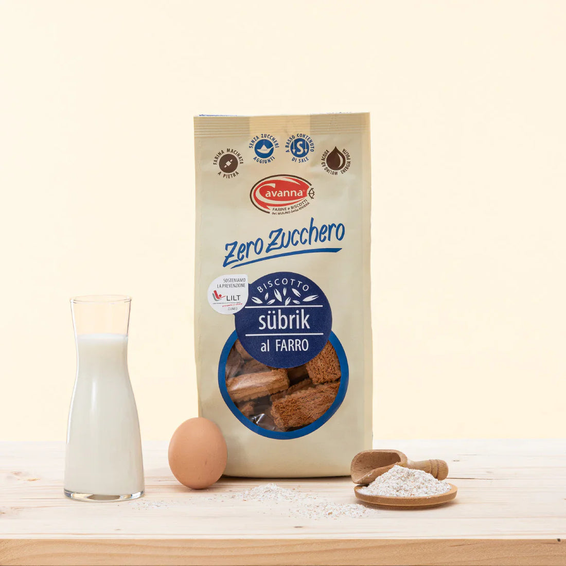 Subrik al Farro - Zero Zucchero - Cavanna