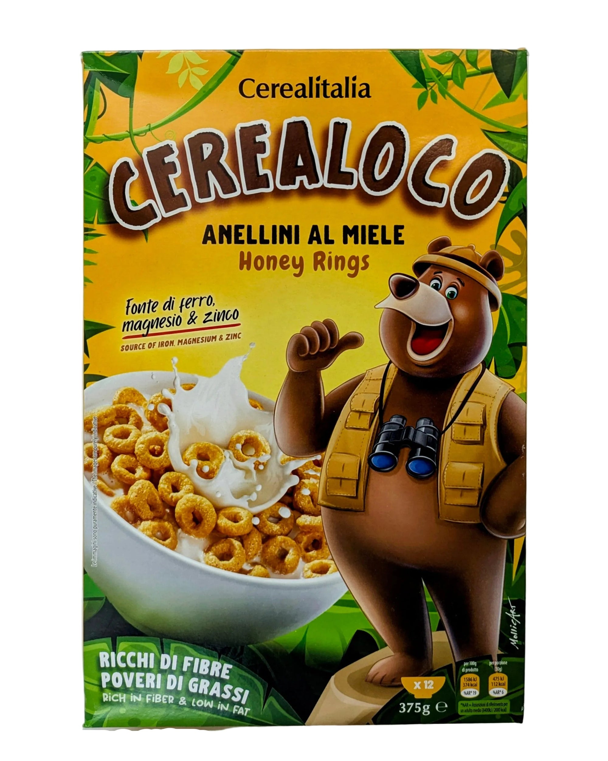 Cerealoco Anellini al Miele - Cerealitalia