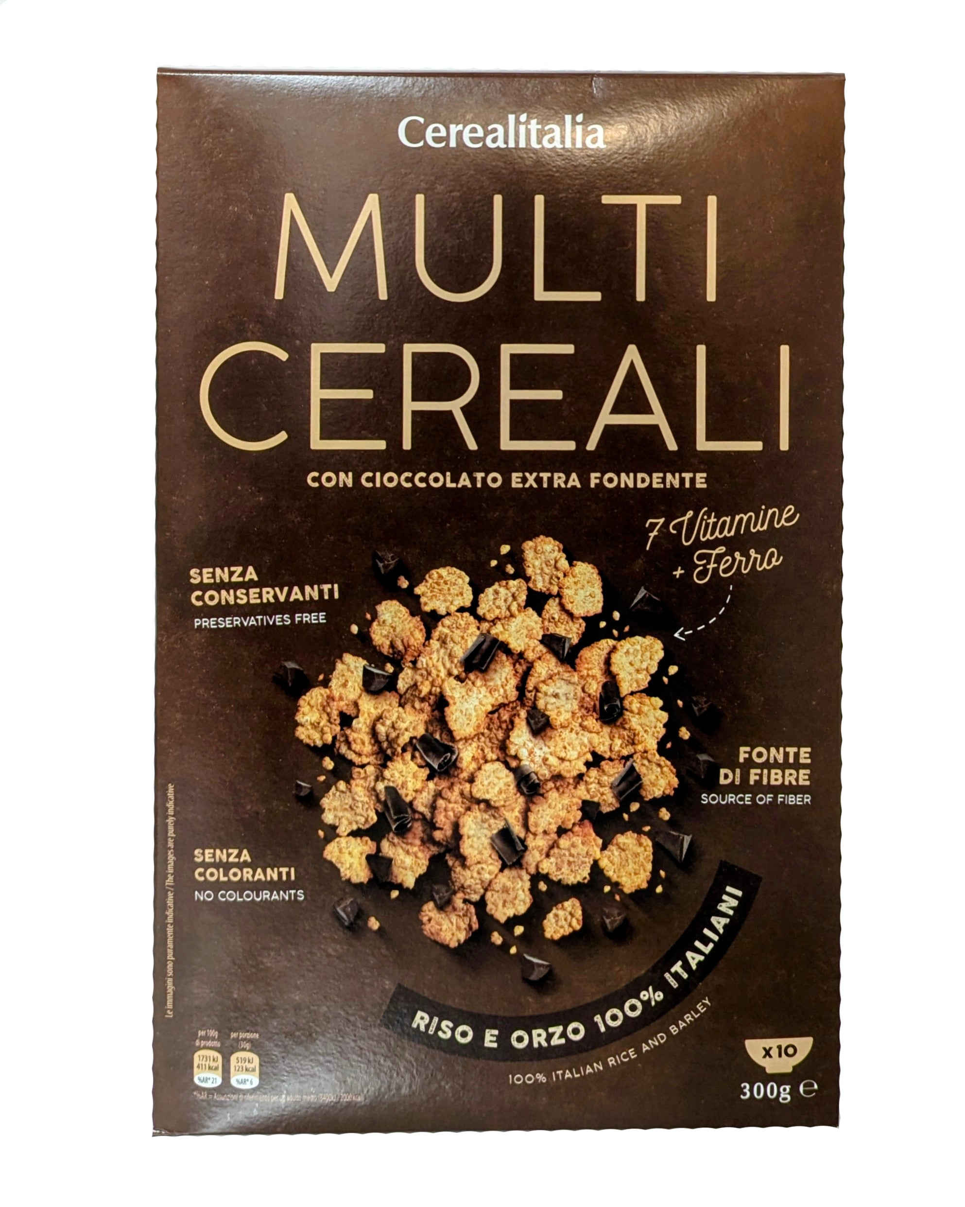 Multi Cereali con Cioccolato Extra Fondente - Cerealitalia