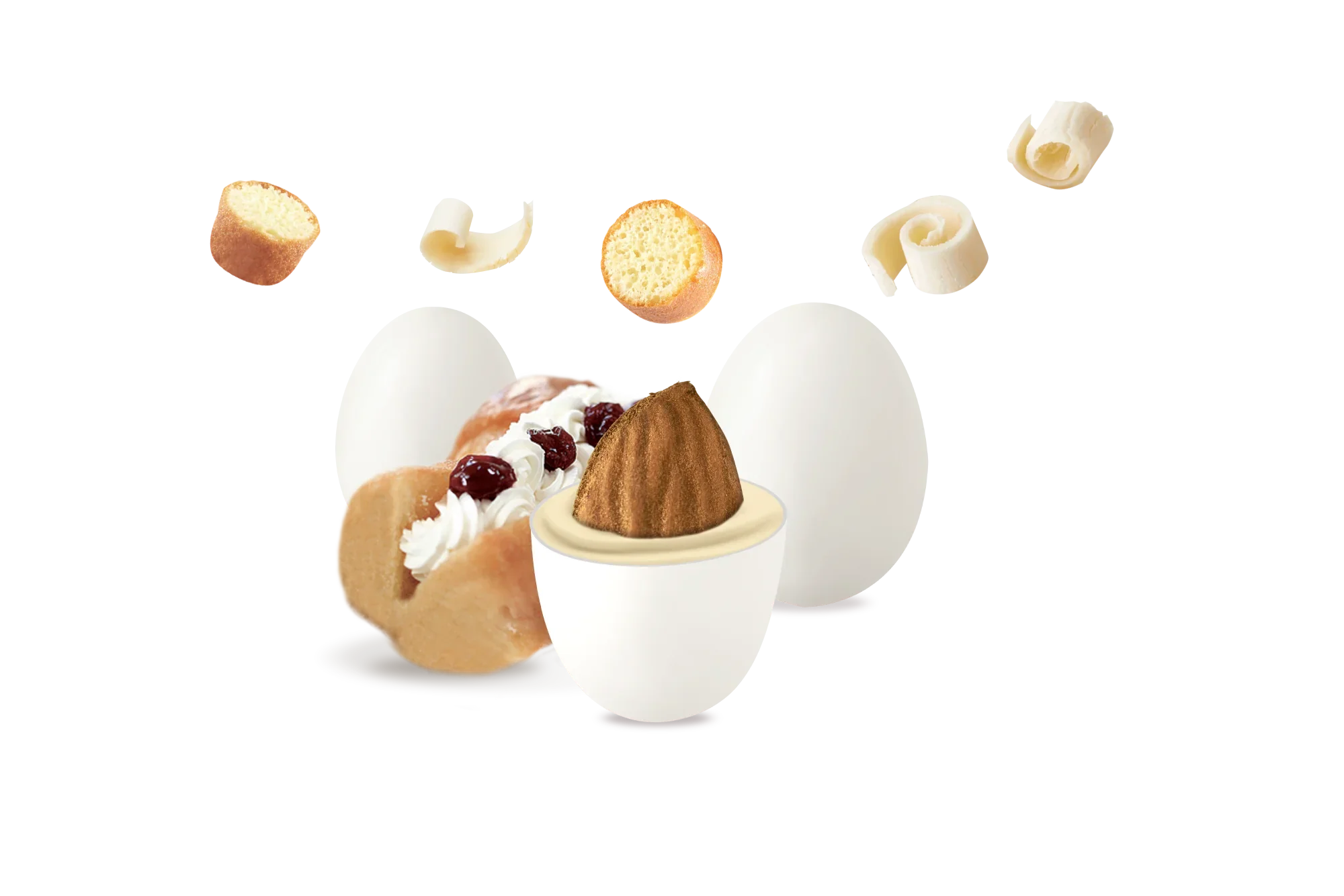 Confetti Babà con Panna - Maxtris