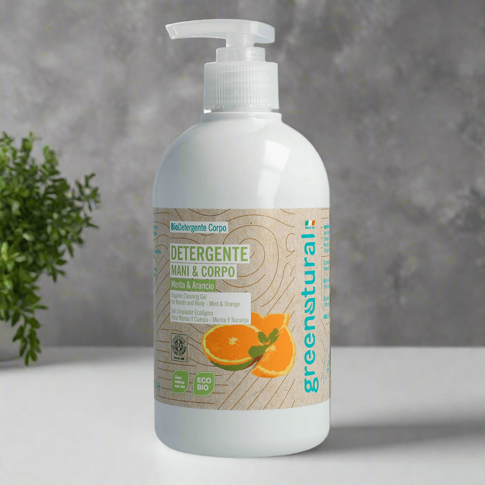 Detergente mani e corpo Menta &amp; Arancio - Greenatural