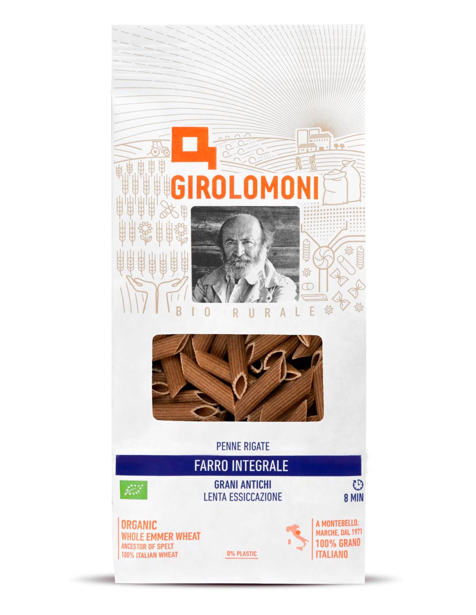 Penne rigate BIO di Farro integrale - Girolomoni