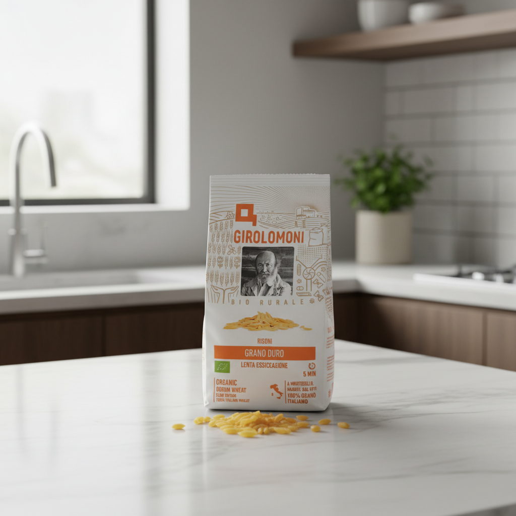 Risoni BIO trafilatura ruvida - Girolomoni