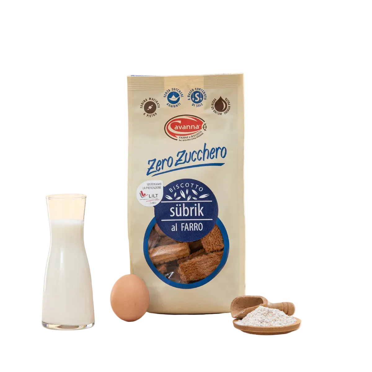 Subrik al Farro - Zero Zucchero - Cavanna