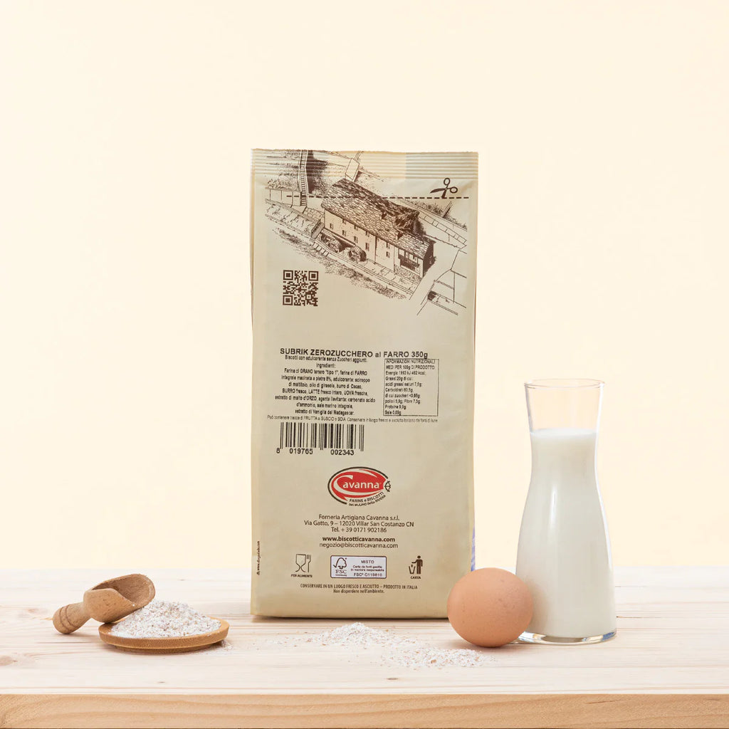 Subrik al Farro - Zero Zucchero - Cavanna
