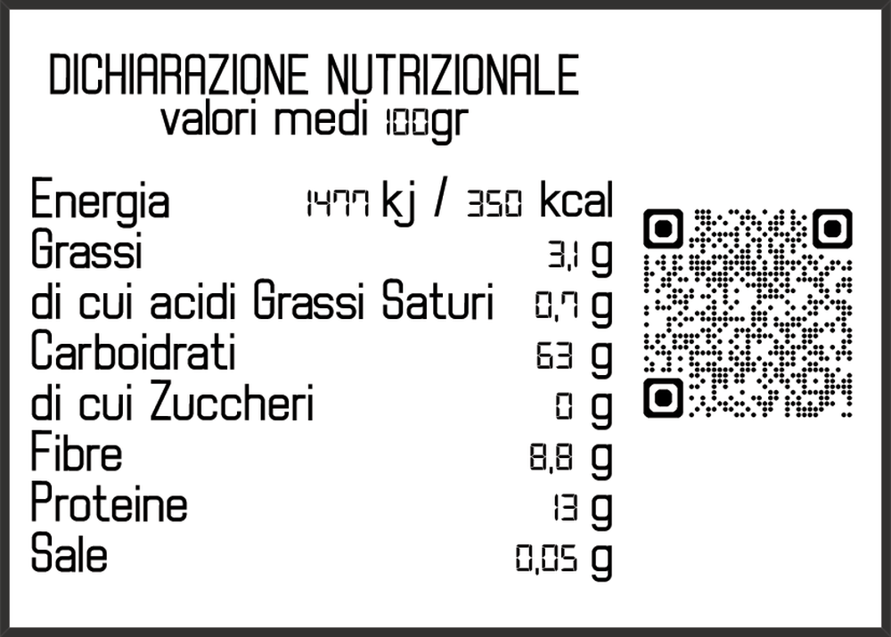 Farro integrale BIOLOGICO Premium Quality - Del Colle