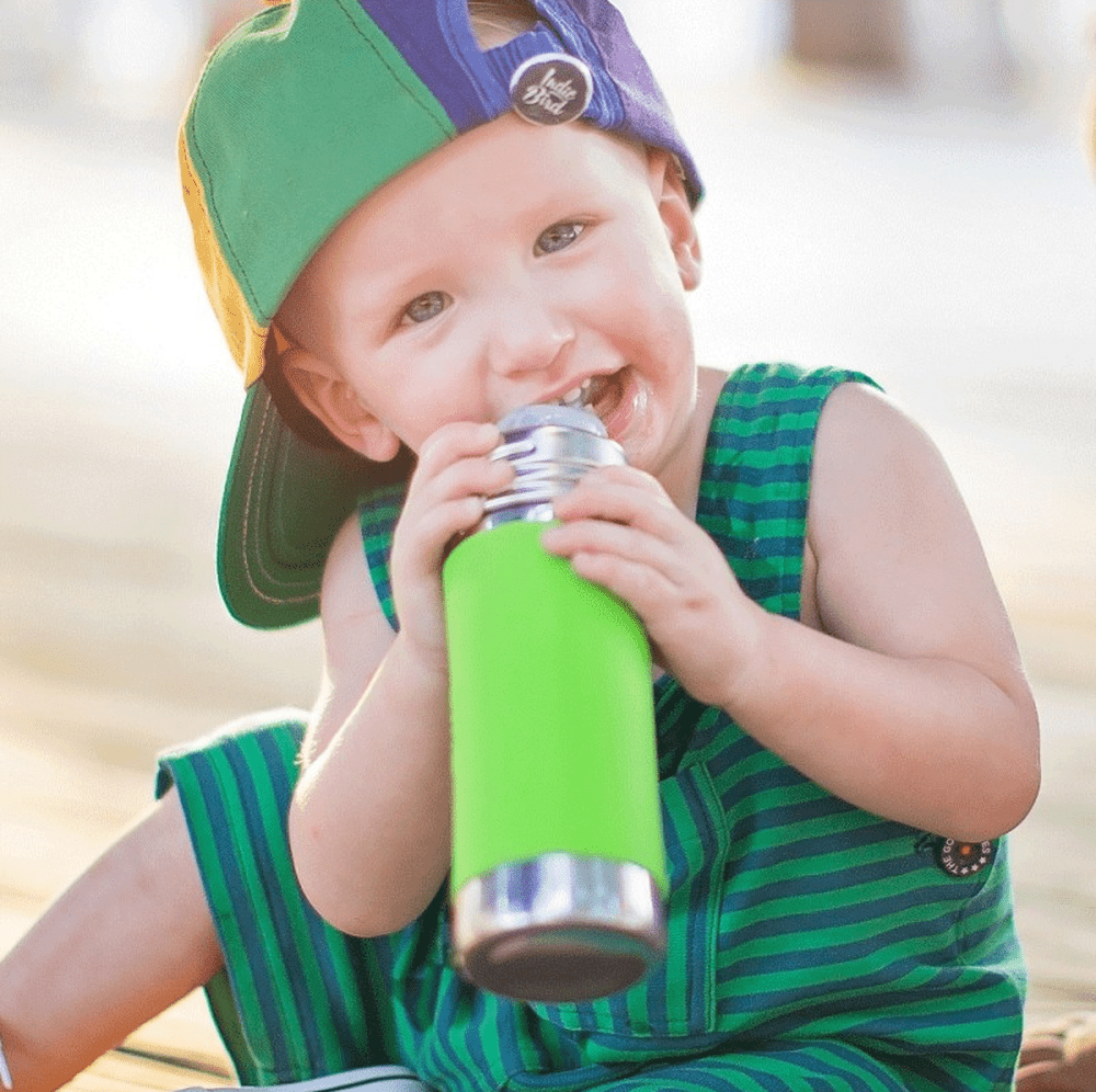 Stainless Steel Baby Bottle with Silicone Spout - Pura