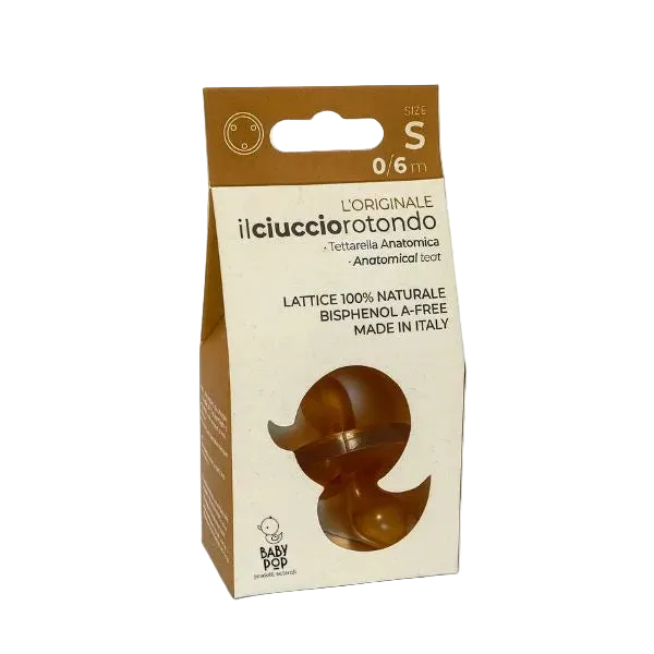 Ciuccio Rotondo Anatomico - Baby Pop