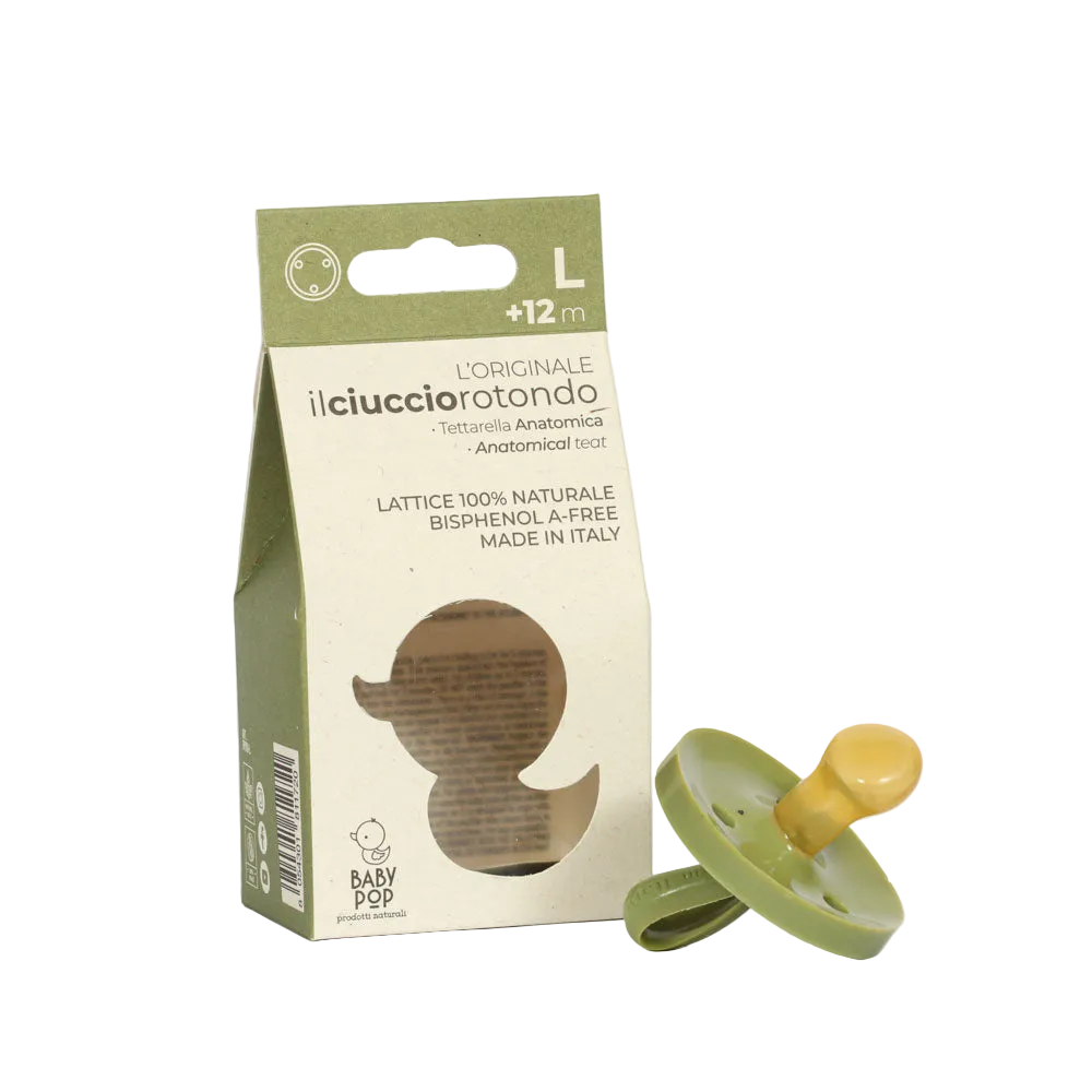 I Colorati – Ciuccio Rotondo Anatomico - Baby Pop