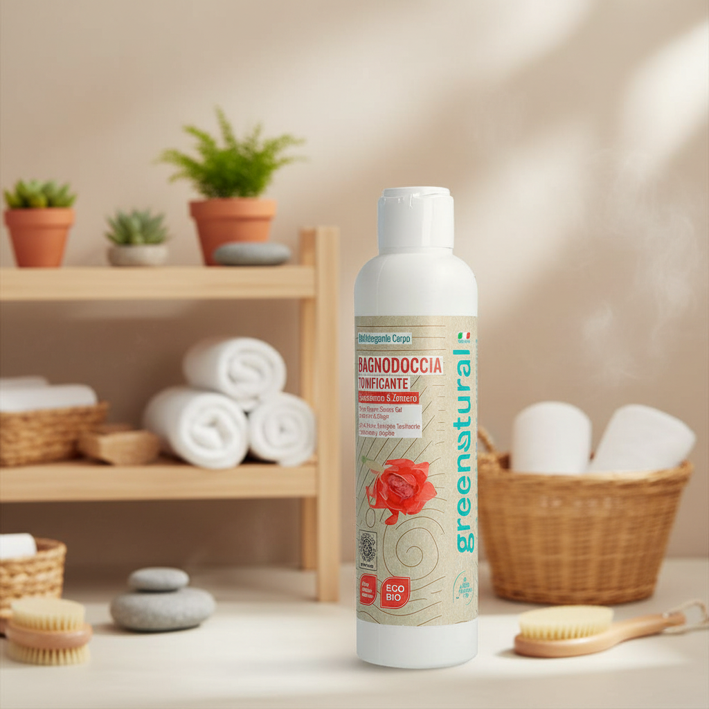Belebendes Duschgel Kardamom & Ingwer - Greenatural