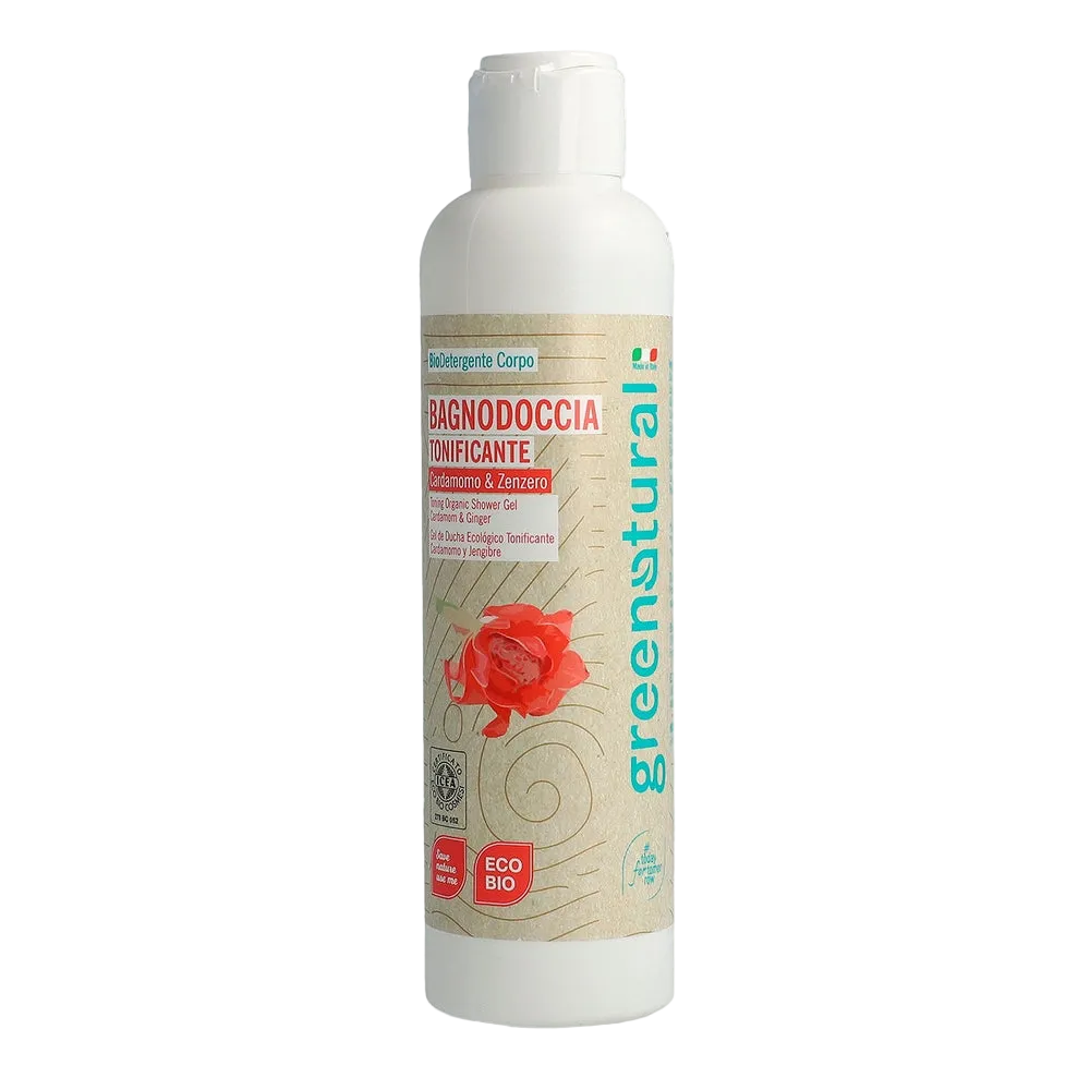 Belebendes Duschgel Kardamom & Ingwer - Greenatural