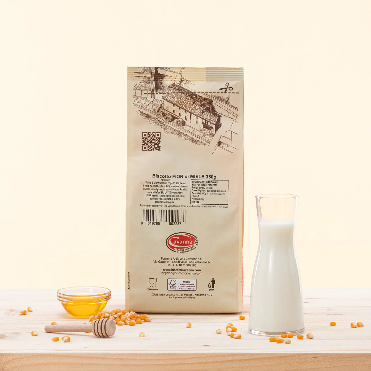 Biscotti Fior di Miele - Cavanna