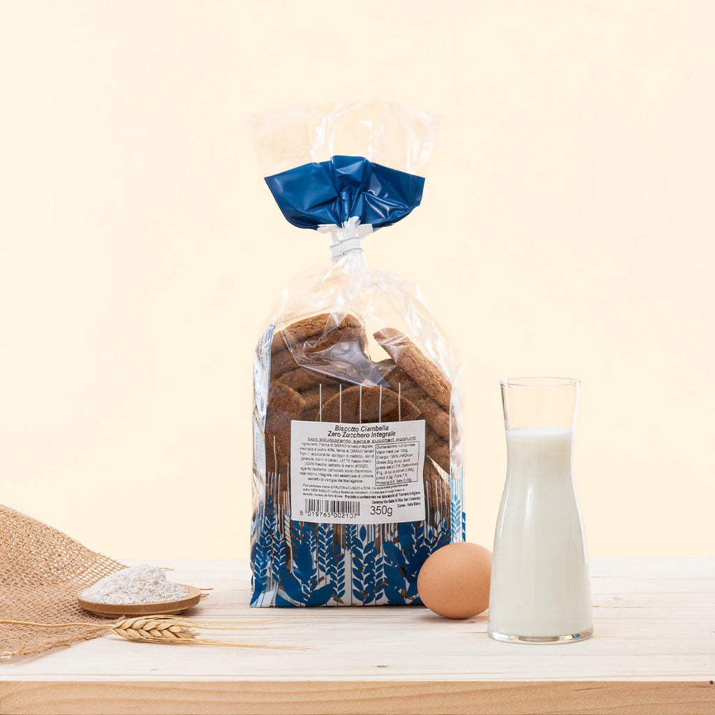 Whole Wheat Ring Cookies - No Sugar - Cavanna