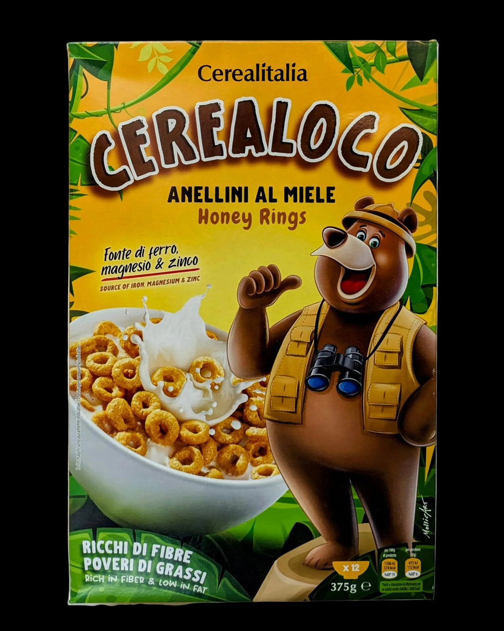 Cerealoco Anellini al Miele - Cerealitalia