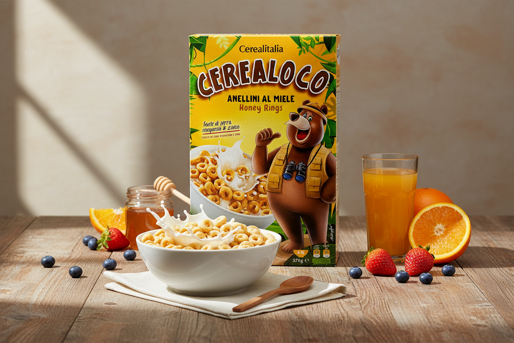 Anellini al Miele Cerealoco - Cerealitalia