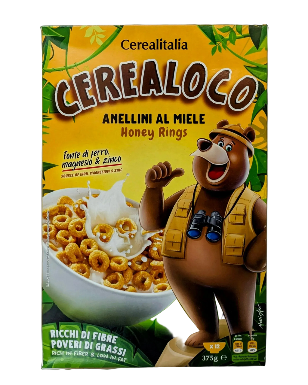 Honungsringar Cerealoco - Cerealitalia
