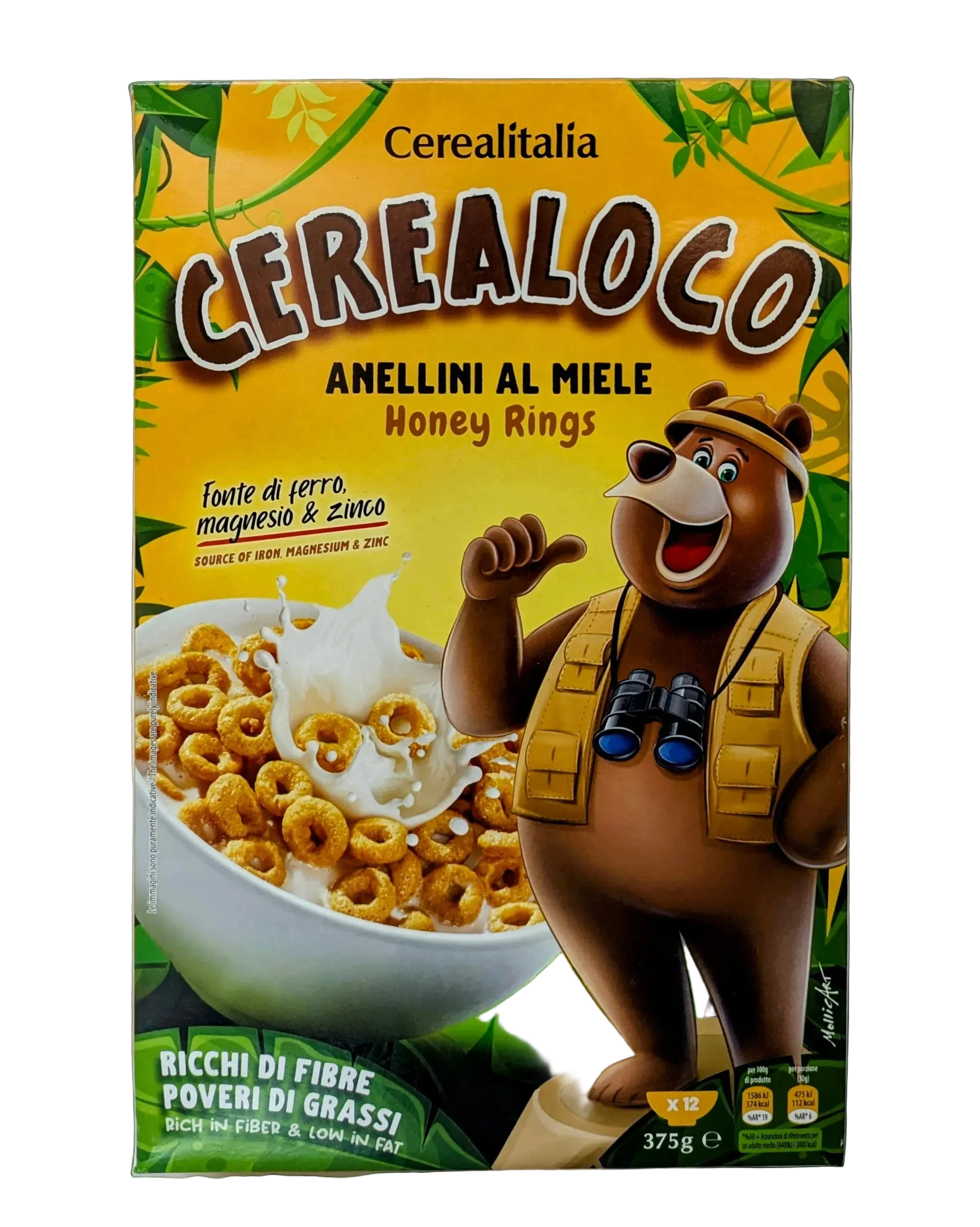 Honungsringar Cerealoco - Cerealitalia