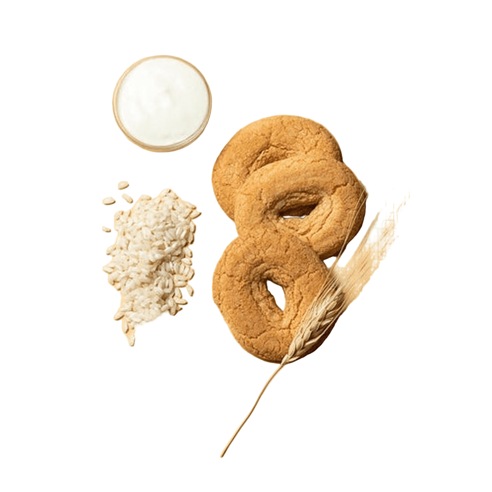 Yogurt and Rice Donuts - Cavanna