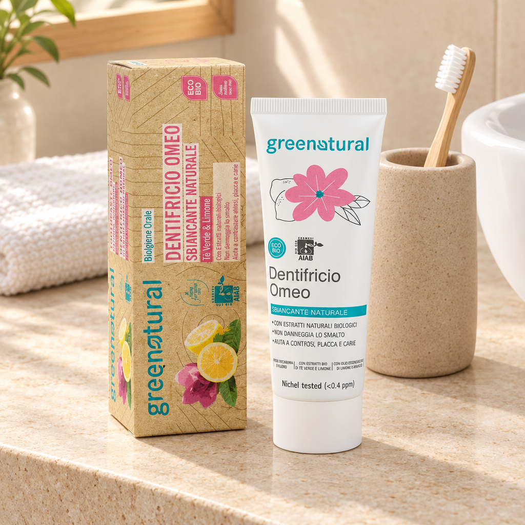 Greenatural Lemon Whitening Omeo Toothpaste