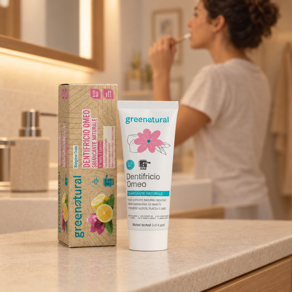 Greenatural Lemon Whitening Omeo Toothpaste