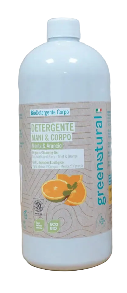 Limpiador manos y cuerpo Menta & Naranja - Greenatural