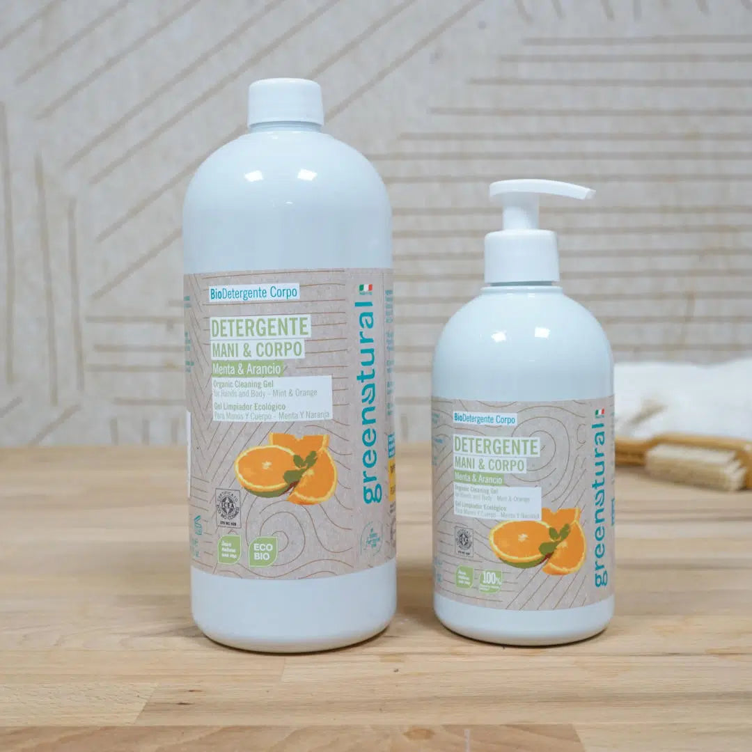 Limpiador manos y cuerpo Menta & Naranja - Greenatural