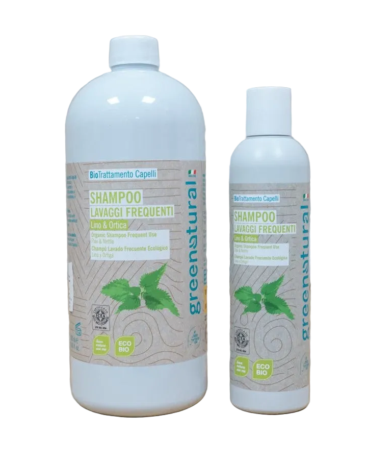 Shampoo Lavaggi Frequenti Lino & Ortica - Greenatural