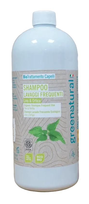 Shampoo Lavaggi Frequenti Lino & Ortica - Greenatural