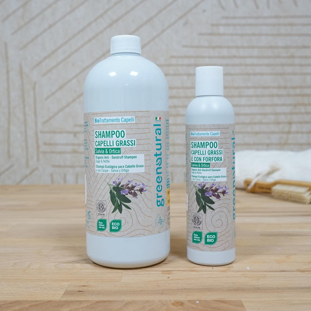 Shampoo Capelli Grassi e con Forfora Salvia & Ortica