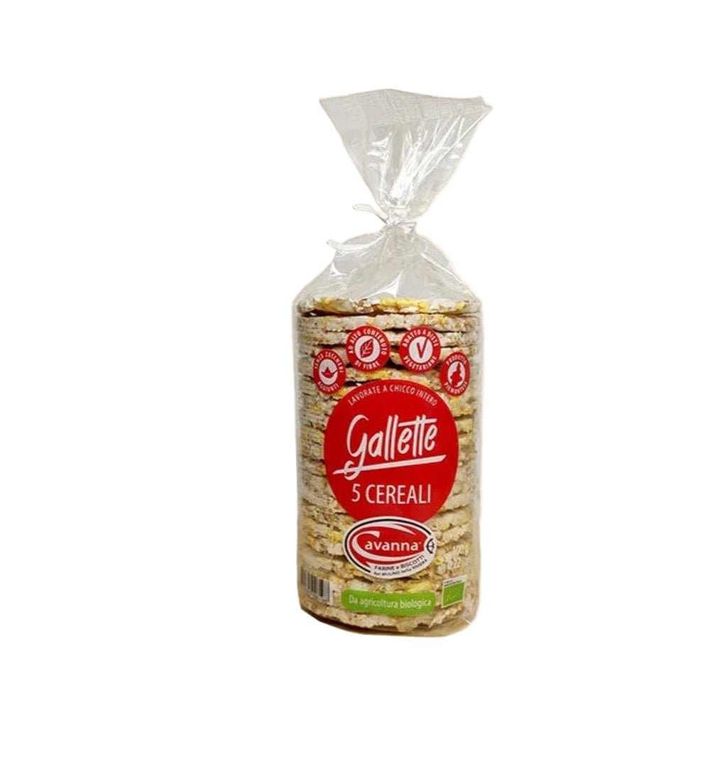 Gallette ai 5 Cereali BIO - Cavanna