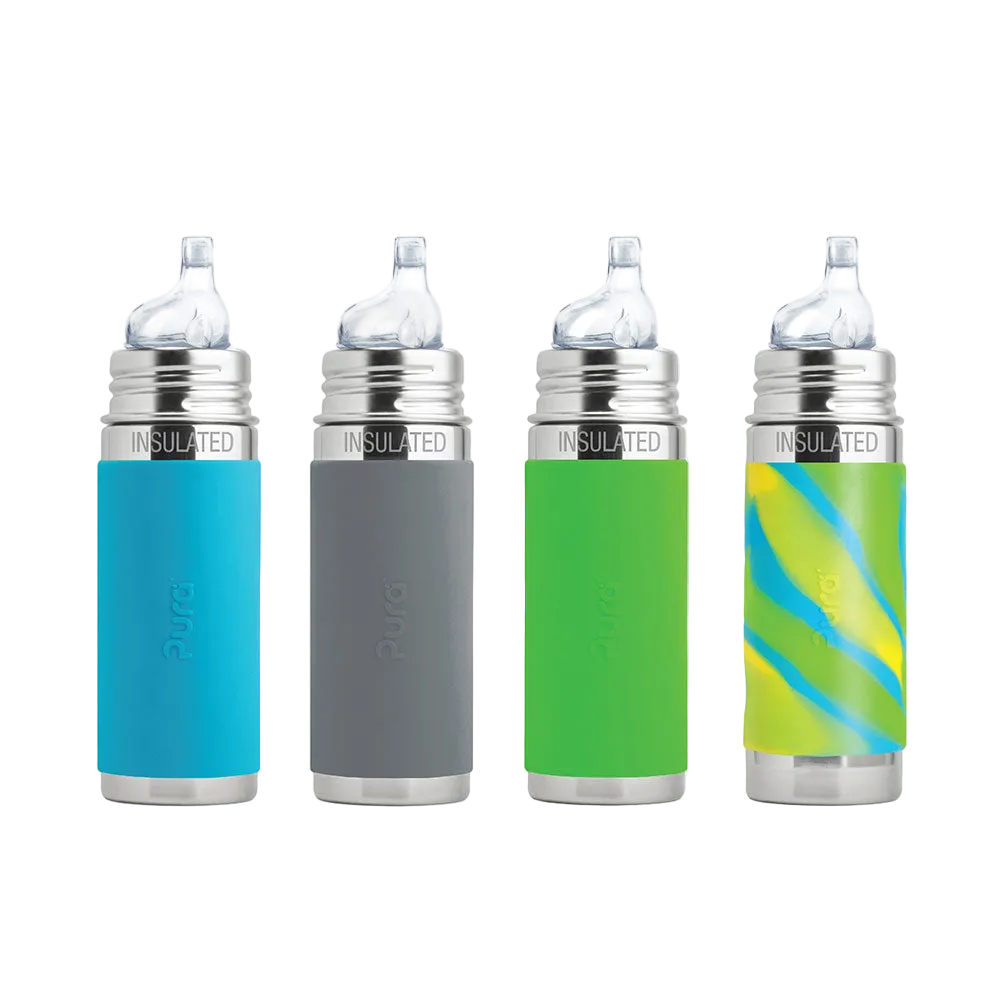 Biberon Termico con Beccuccio in Silicone – 260ml - Pura
