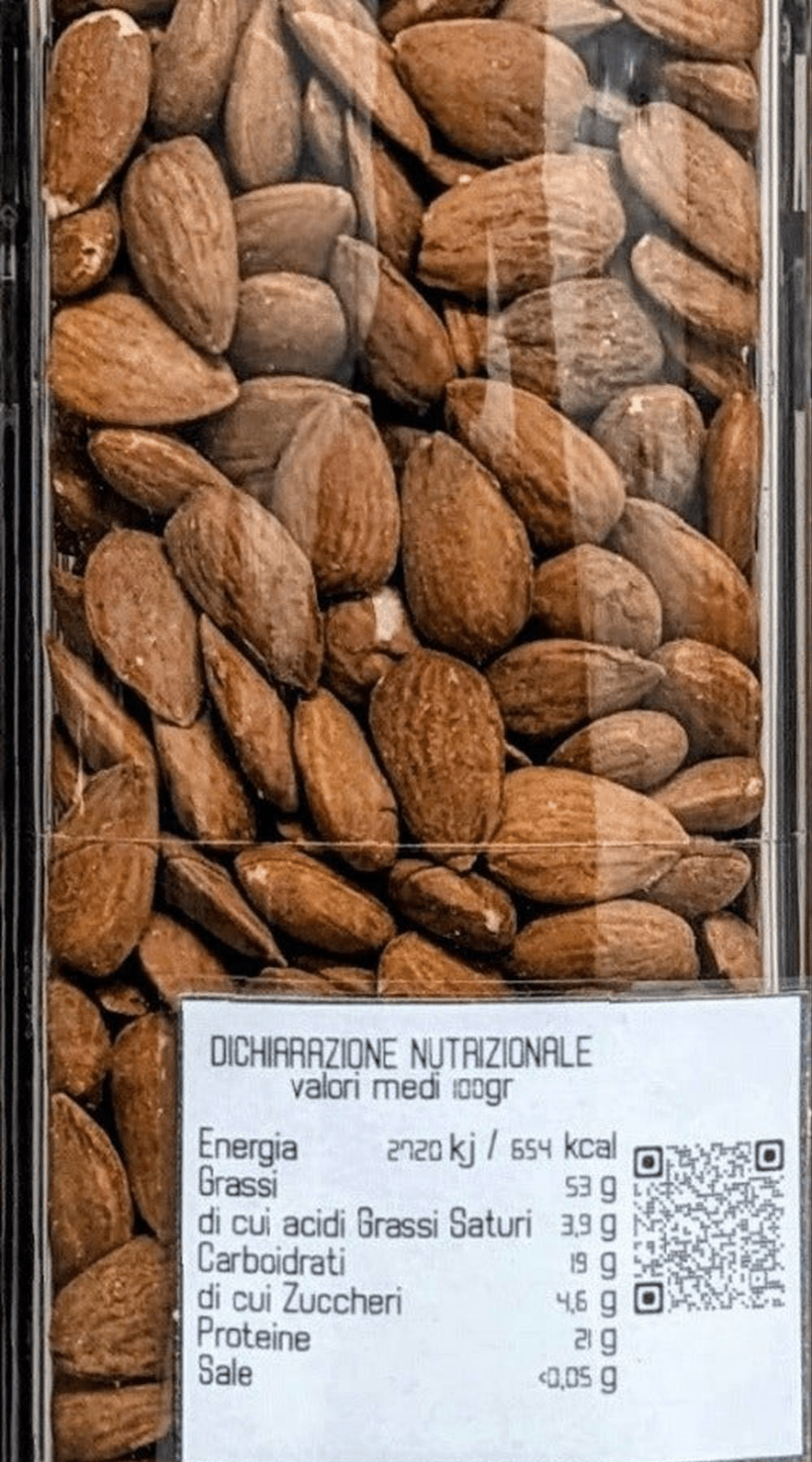 Mandorle crude al naturale Premium Quality - Agricola Cartillone