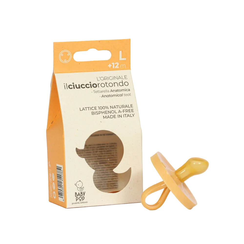 I Colorati – Ciuccio Rotondo Anatomico - Baby Pop