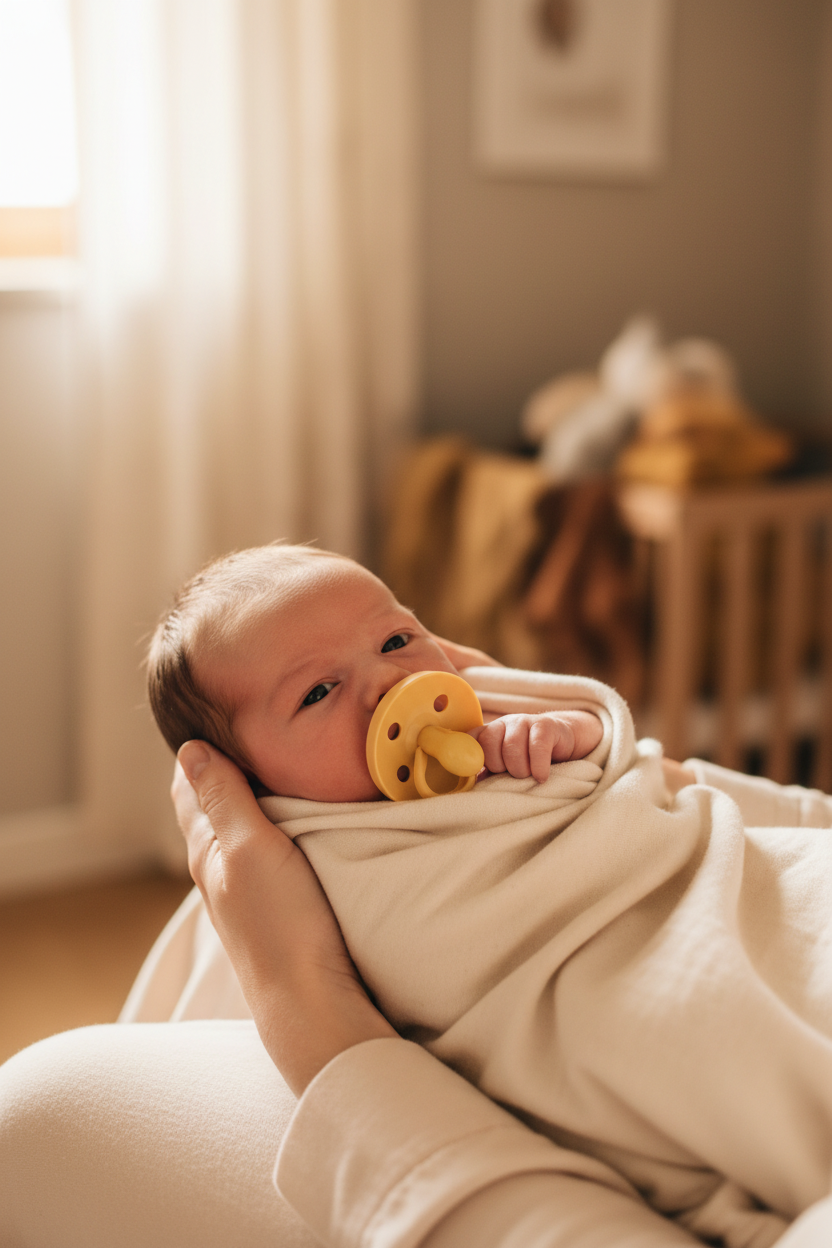 I Colorati – Ciuccio Rotondo Anatomico - Baby Pop