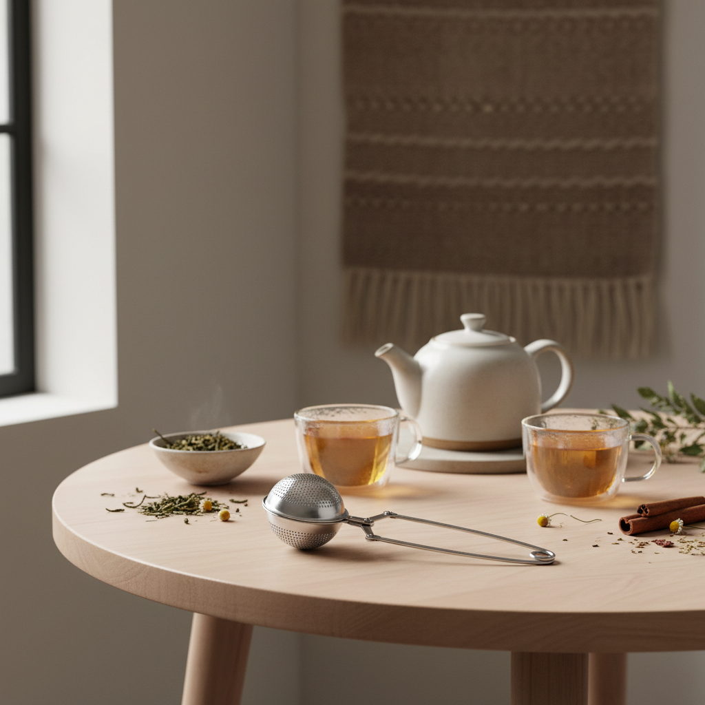 Infusore a Sfera in Acciaio Inox