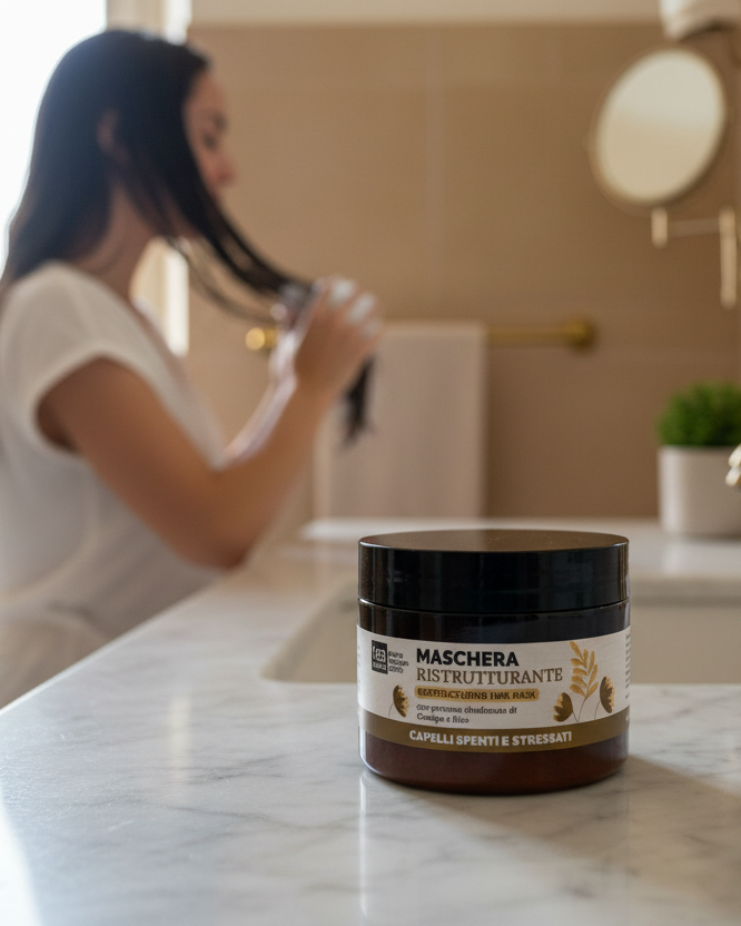 Maschera Ristrutturante Hair Care - TeaNatura