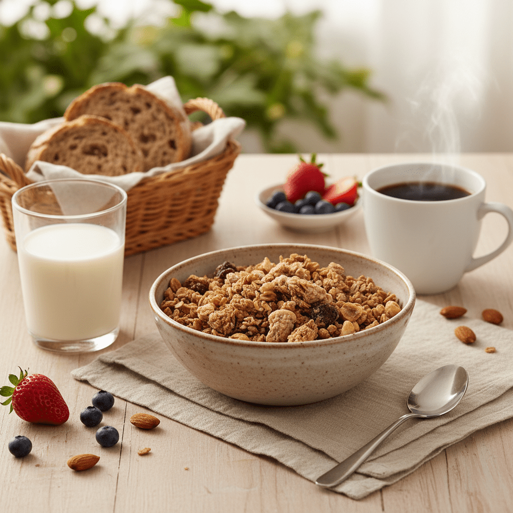 Muesli croccante Nocciole e Uvetta - Cavanna