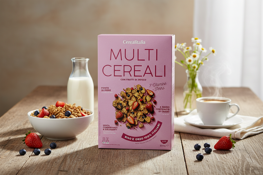 Multi Cereali con Frutti di Bosco - Cerealitalia