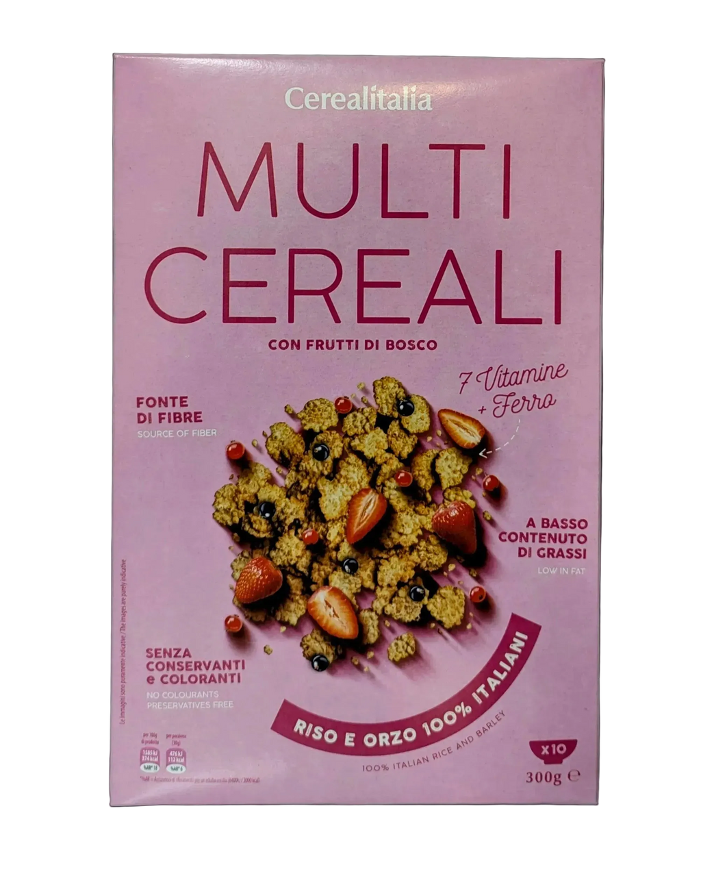 Multi Cereali con Frutti di Bosco - Cerealitalia