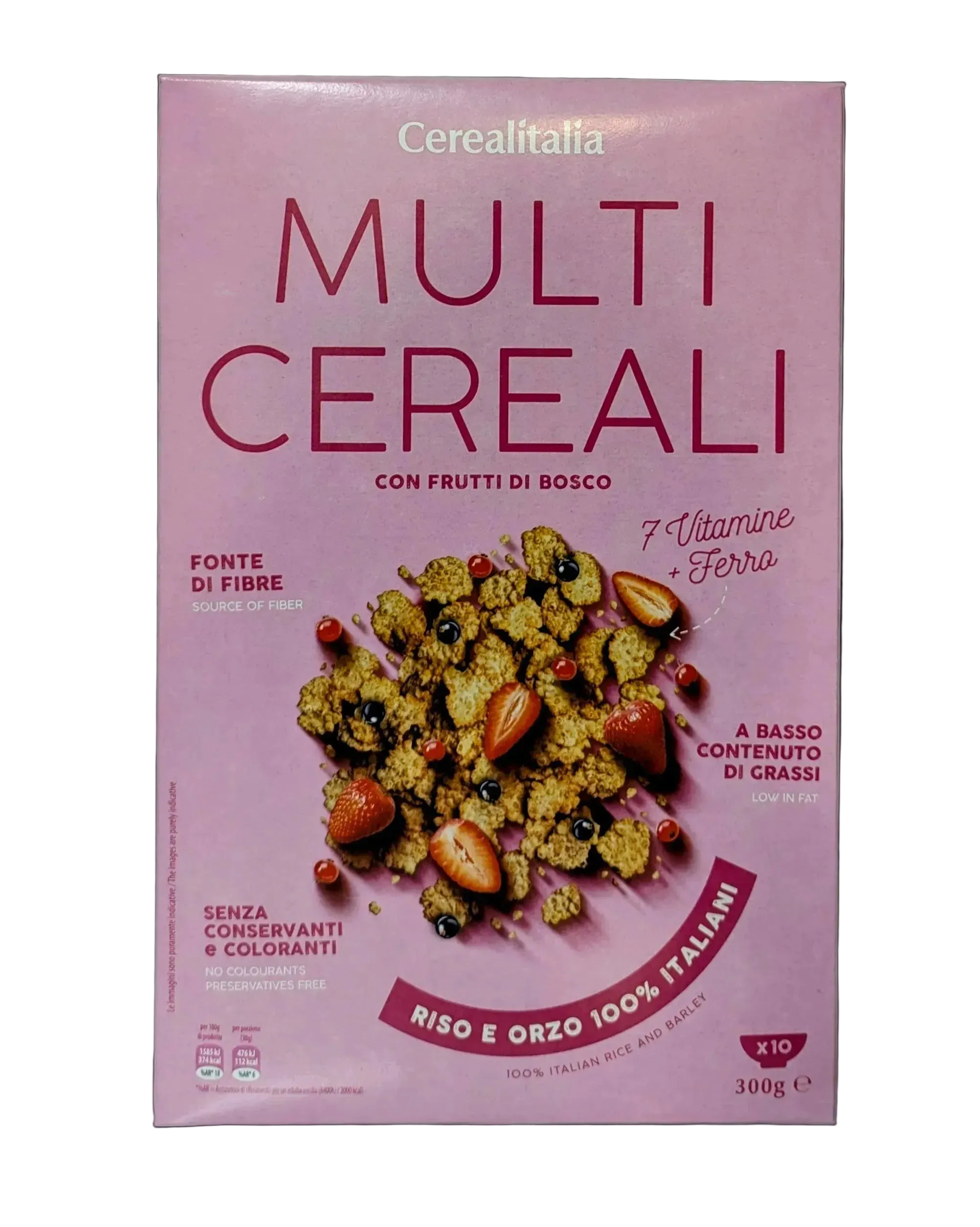 Multi Cereali con Frutti di Bosco - Cerealitalia