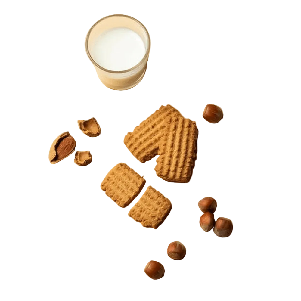 Nougat met Geroosterde Hazelnoten en Amandelen - Cavanna