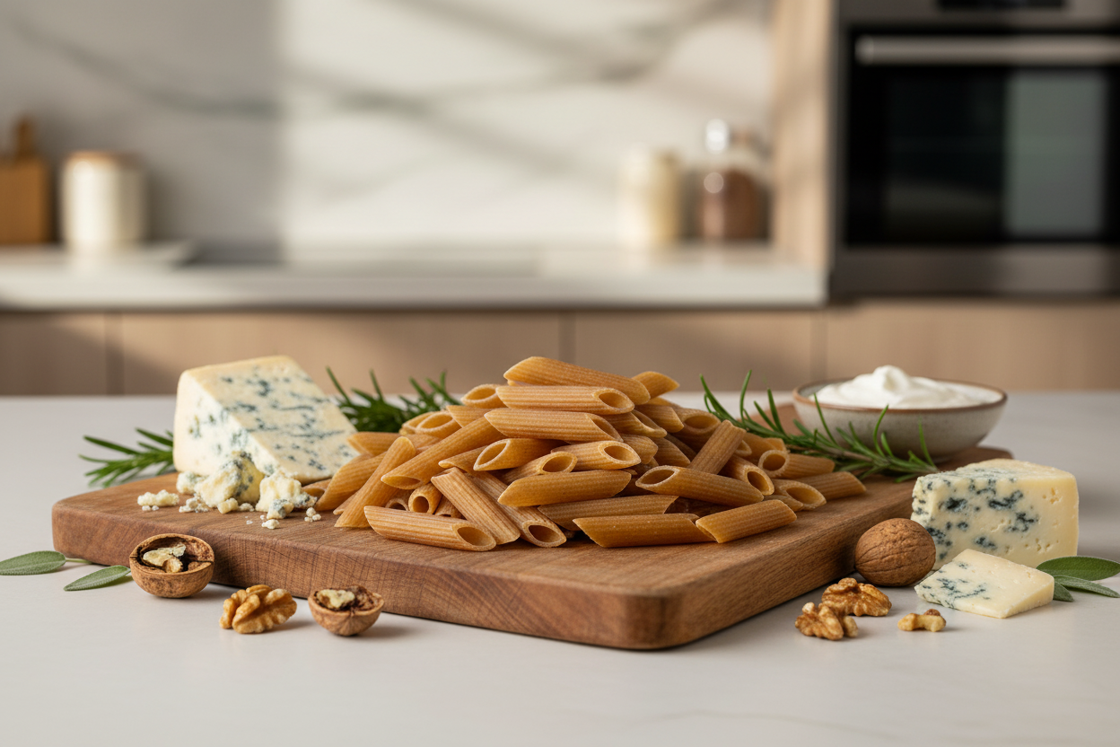 Organic Whole Wheat Rigate Pasta - Girolomoni