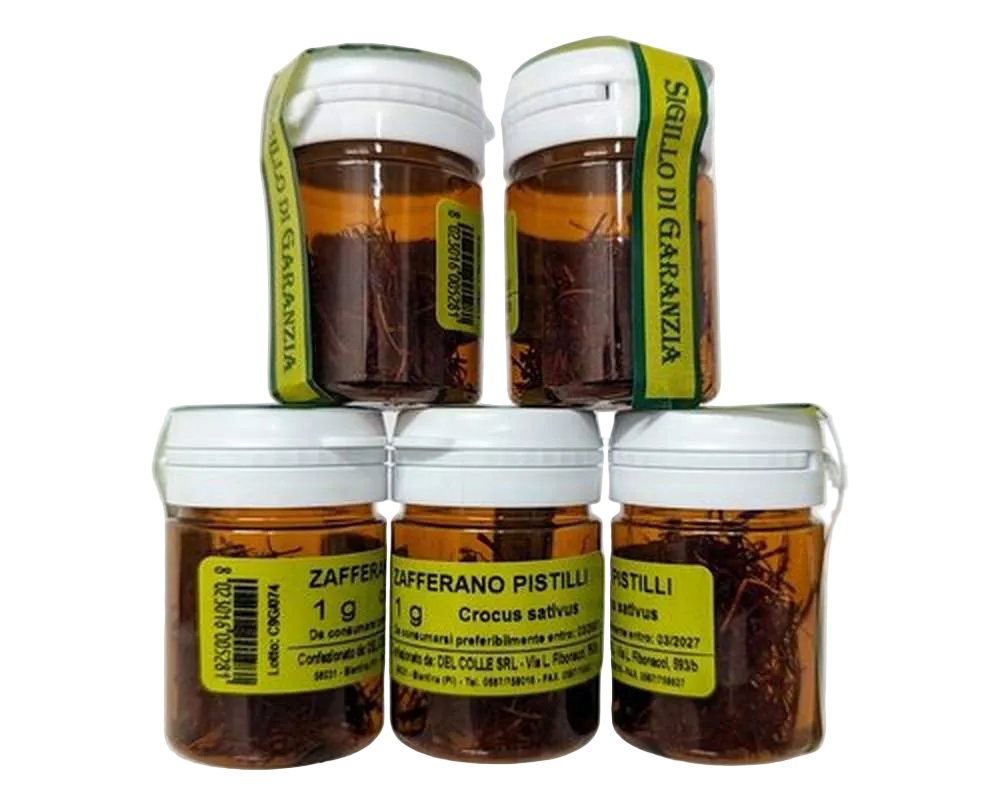 Zafferano pistilli