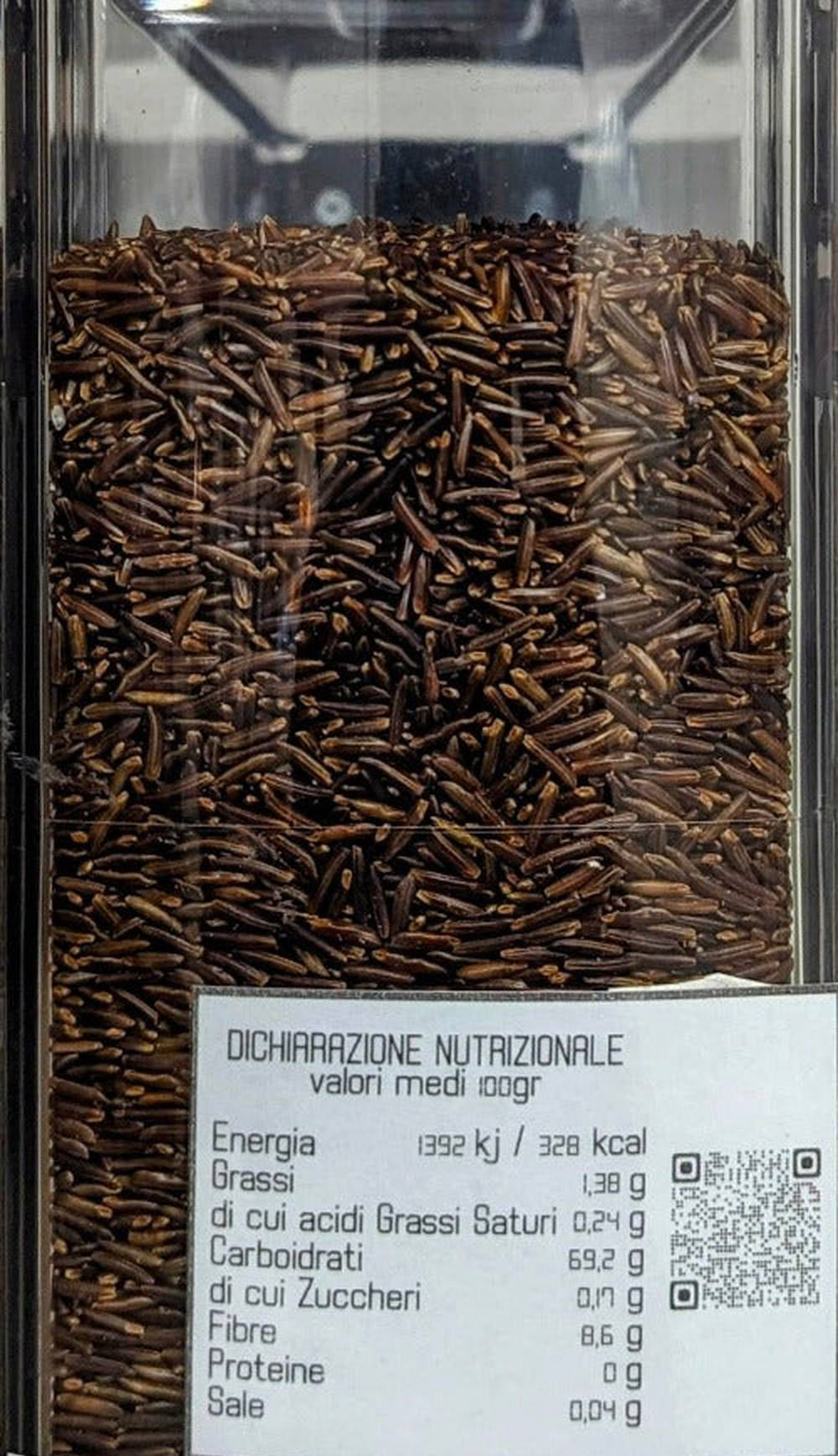 Riso rosso Hermes del colle sfuso