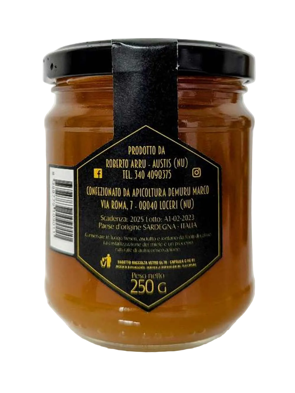 Heidehonig 250g - Apicoltura Roberto Arru