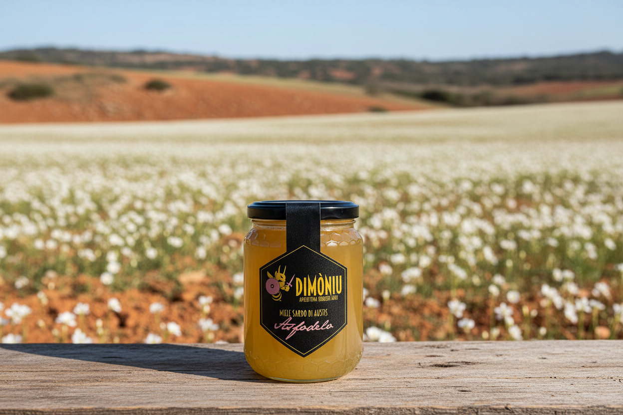 Miel d'Asphodèle 500g - Apiculture Roberto Arru