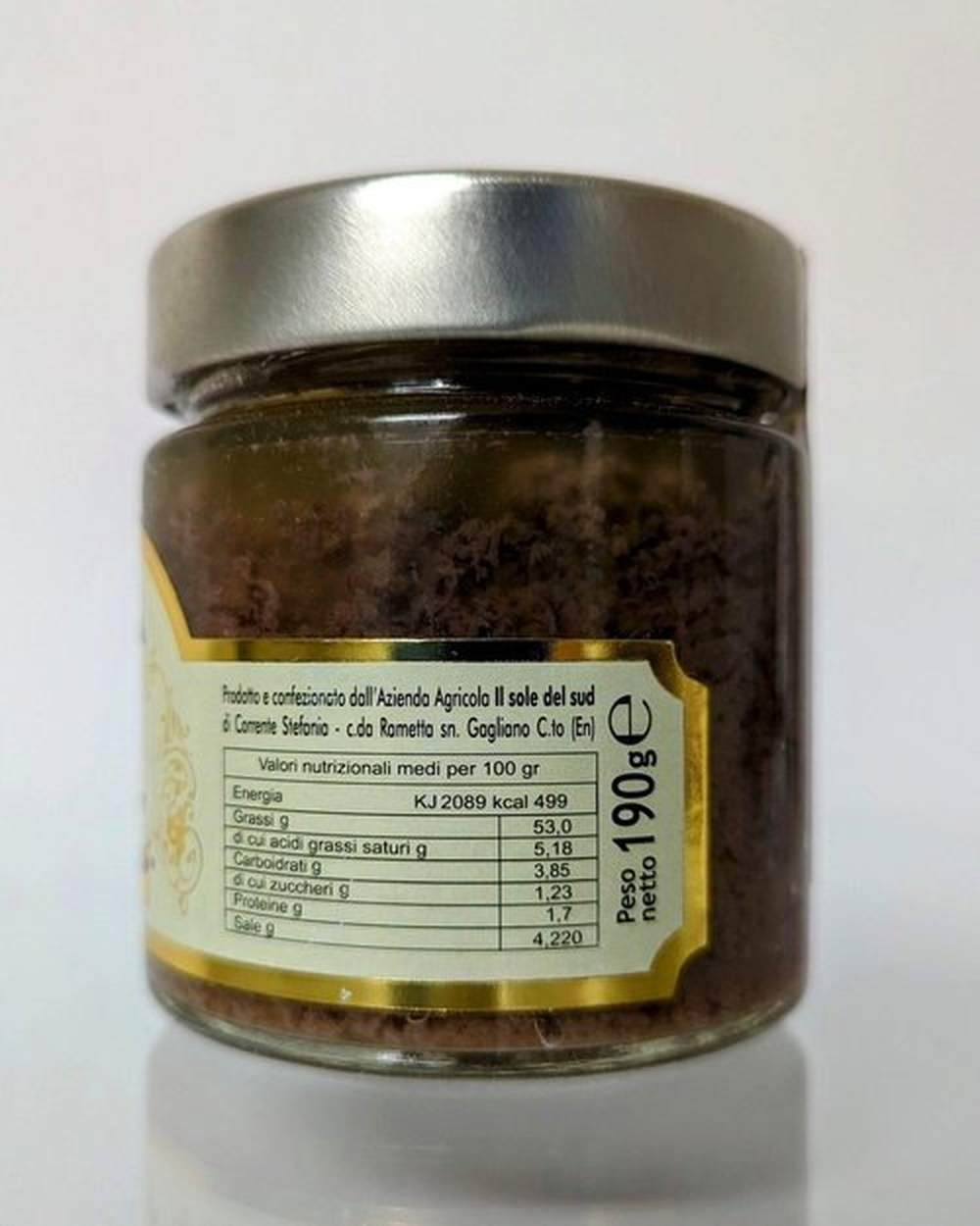 Patè di Olive Nere 190gr