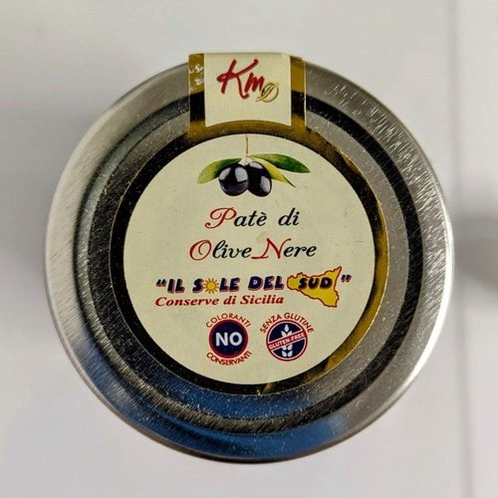Patè di Olive Nere 190gr