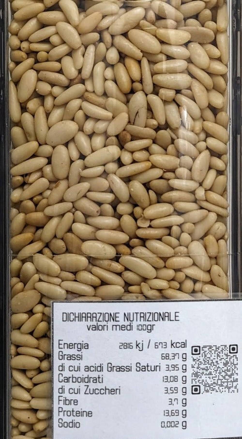 pinoli prima scelta Italia sfuso