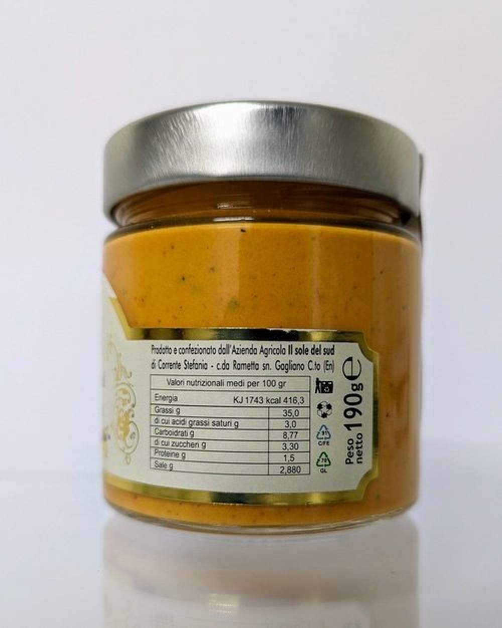 Crema di Peperoni - Il Sole del Sud